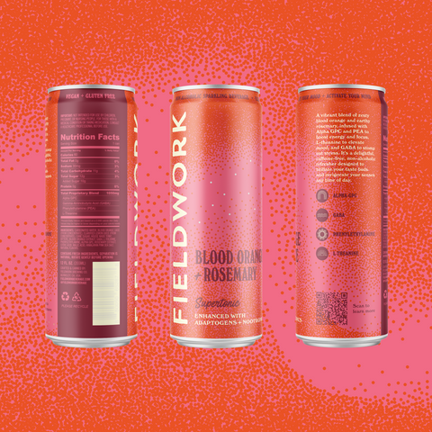 Blood Orange & Rosemary Fieldwork Supertonic™ - 4-pack of 12oz
