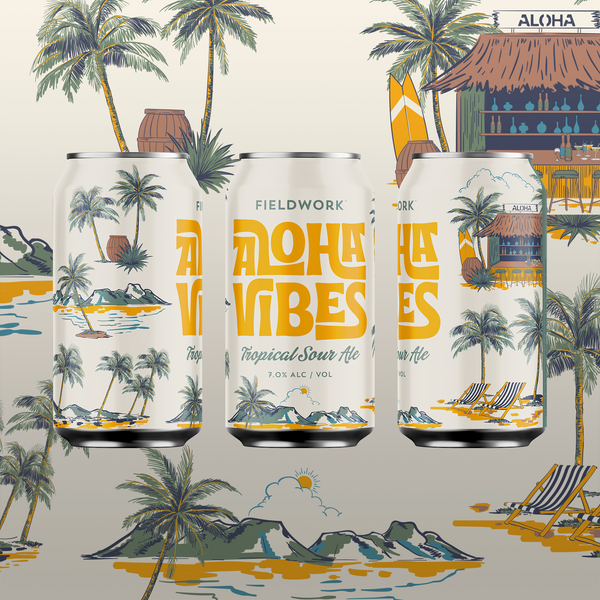 Aloha Vibes Tropical Sour Ale - 6-pack of 12oz Cans