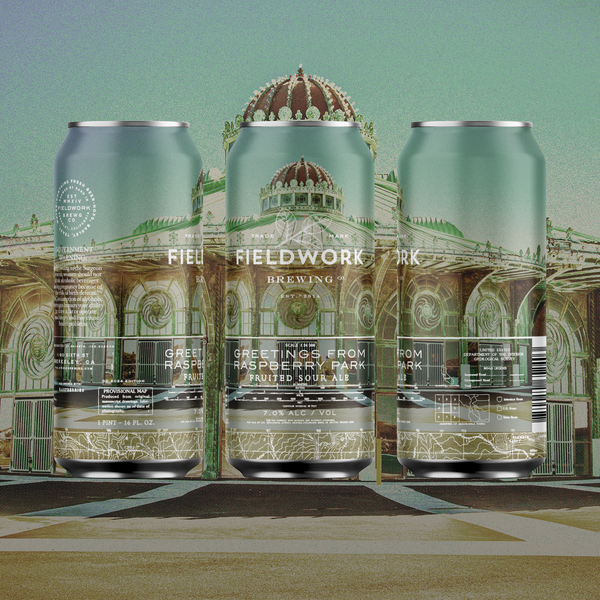 Greetings From Raspberry Park - 4-pack of 16oz Cans