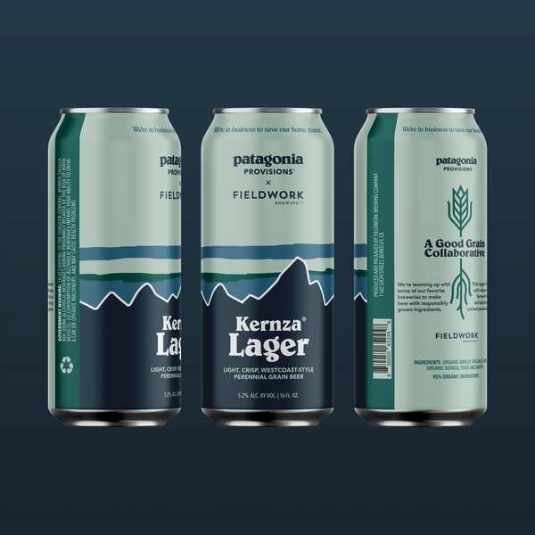 Kernza Westcoast Lager - 4-pack of 16oz Cans