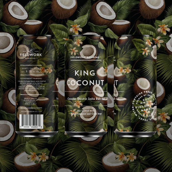 King Coconut Double IPA - 4-pack of 16oz Cans