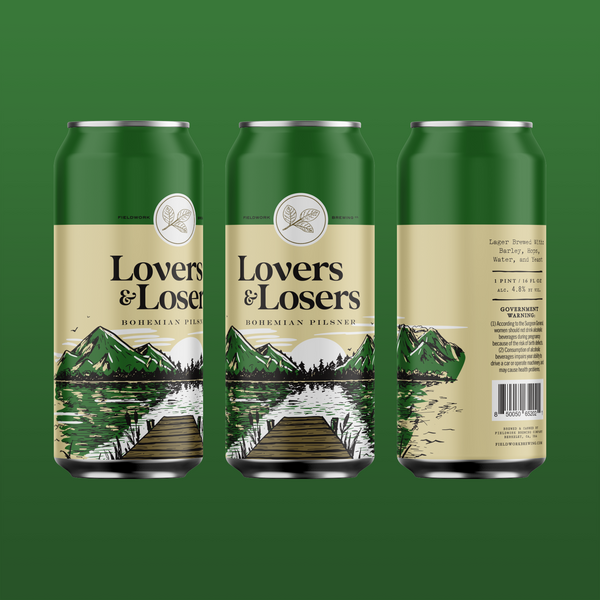 Lovers & Losers Bohemian Pilsner - 4-pack of 16oz Cans