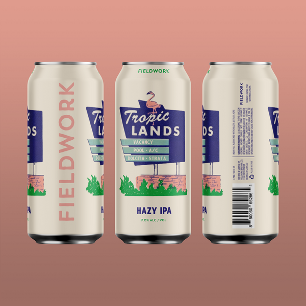 Tropiclands Hazy IPA - 4-pack of 16oz Cans