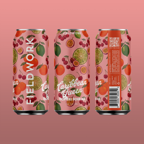 Caribbean Queen Tropical Sour Ale - 4-pack of 16oz Cans