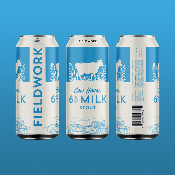 Cow House Milk Stout - 4-pack of 16oz Cans