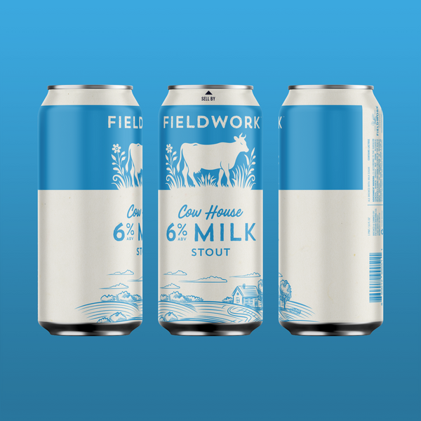 Cow House Milk Stout - 4-pack of 16oz Cans