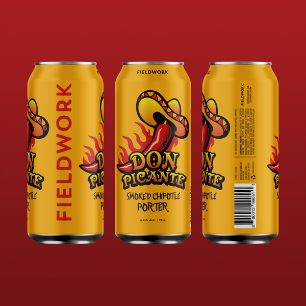 Don Picante Smoked Chipotle Porter - 4-pack of 16oz Cans