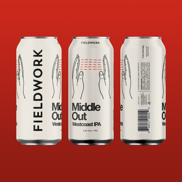 Middle Out Westcoast IPA - 4-pack of 16oz Cans