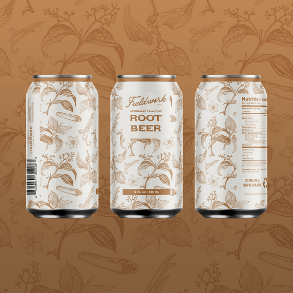 Fieldwork Root Beer - 4-pack of 12oz Cans