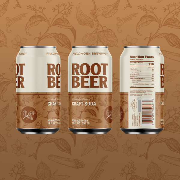 Fieldwork Root Beer - 4-pack of 12oz Cans