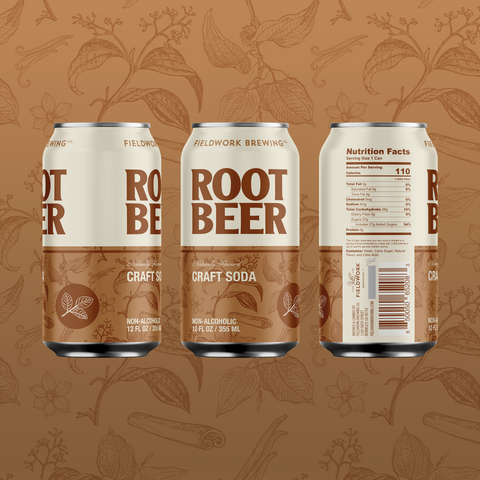 Fieldwork Root Beer - 6-pack of 12oz Cans
