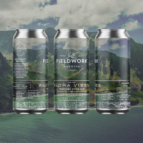 Aloha Vibes Tropical Sour Ale - 4-pack of 16oz Cans