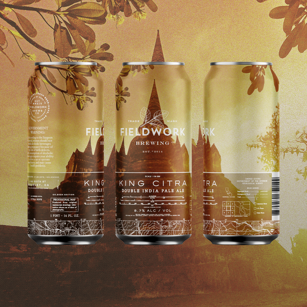 King Citra Double IPA - 4-pack of 16oz Cans