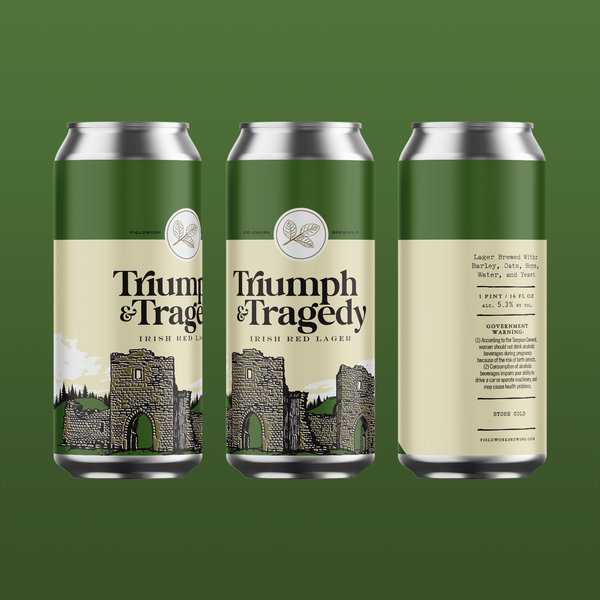 Triumph & Tragedy Irish Red Lager - 4-pack of 16oz Cans